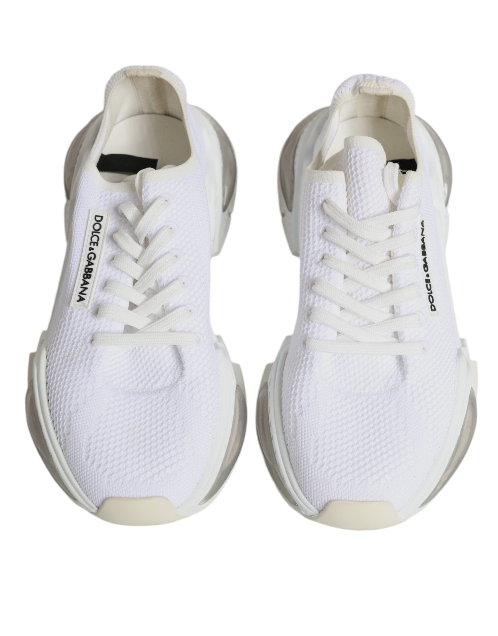 Dolce & Gabbana White Airmaster Low Top Men Sneakers Shoes LUNESCAPE