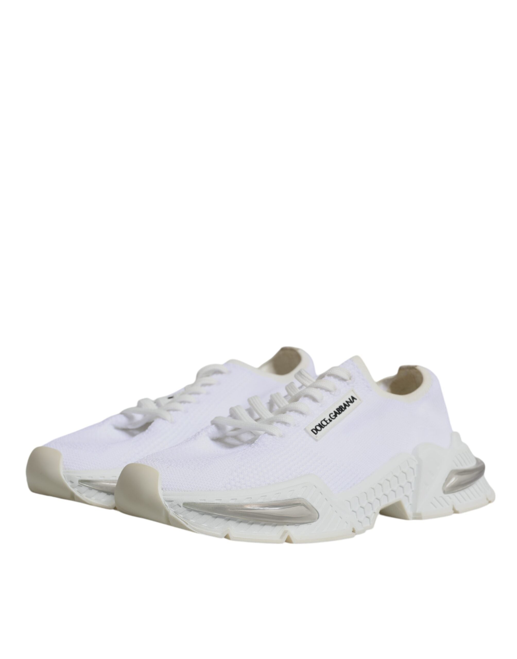 Dolce & Gabbana White Airmaster Low Top Men Sneakers Shoes LUNESCAPE