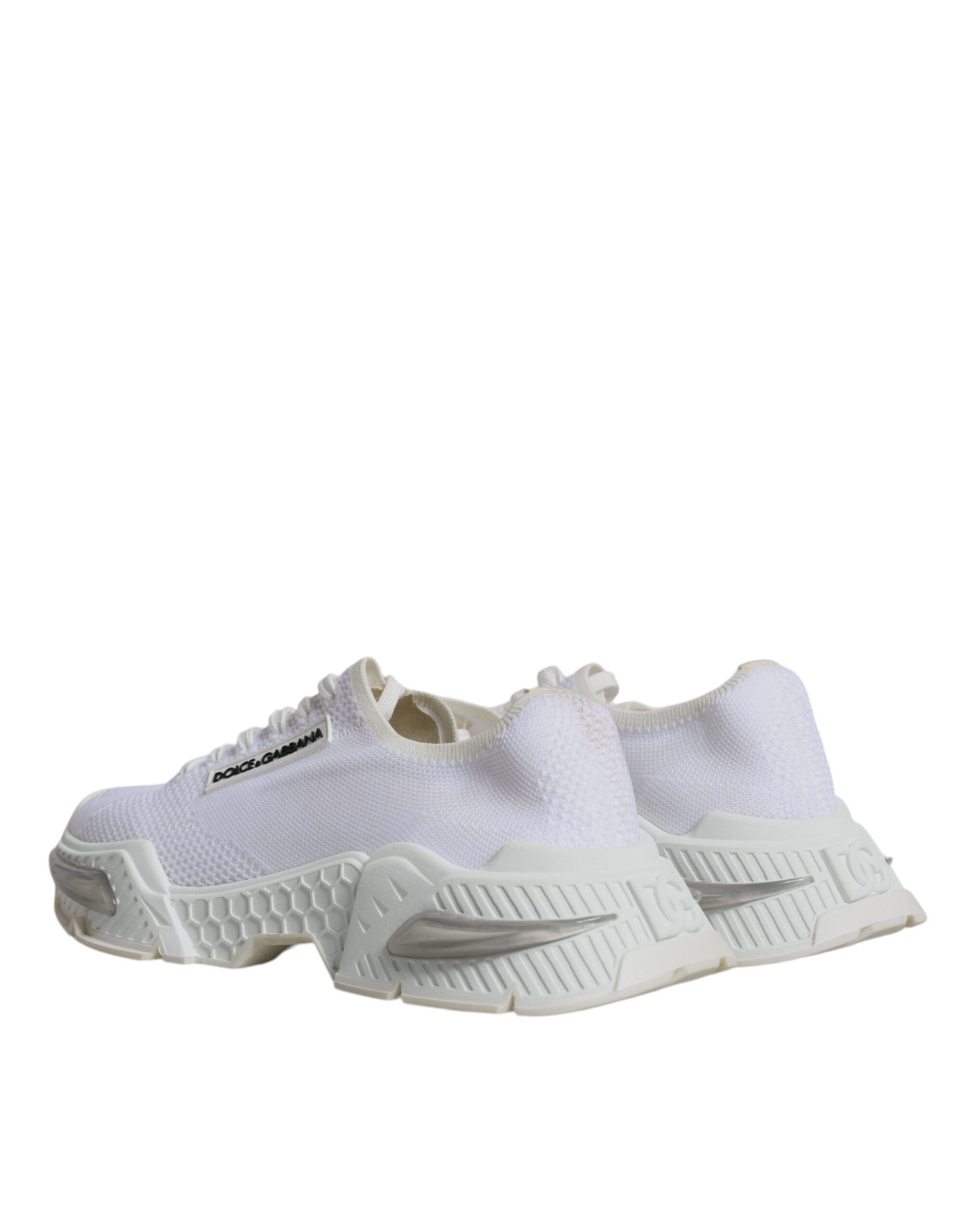 Dolce & Gabbana White Airmaster Low Top Men Sneakers Shoes LUNESCAPE