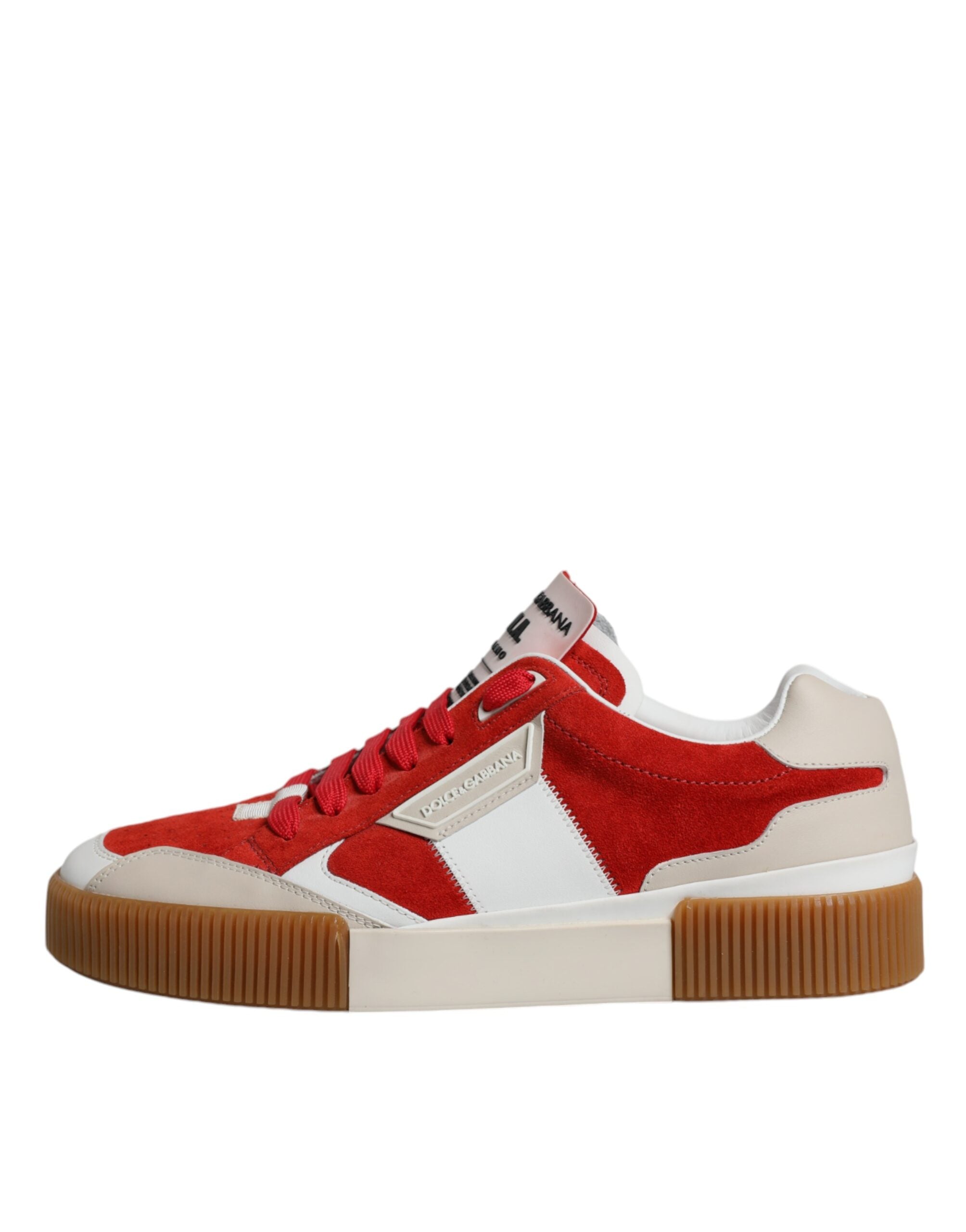 Dolce & Gabbana Multicolor Miami Leather Low Top Sneakers Shoes LUNESCAPE