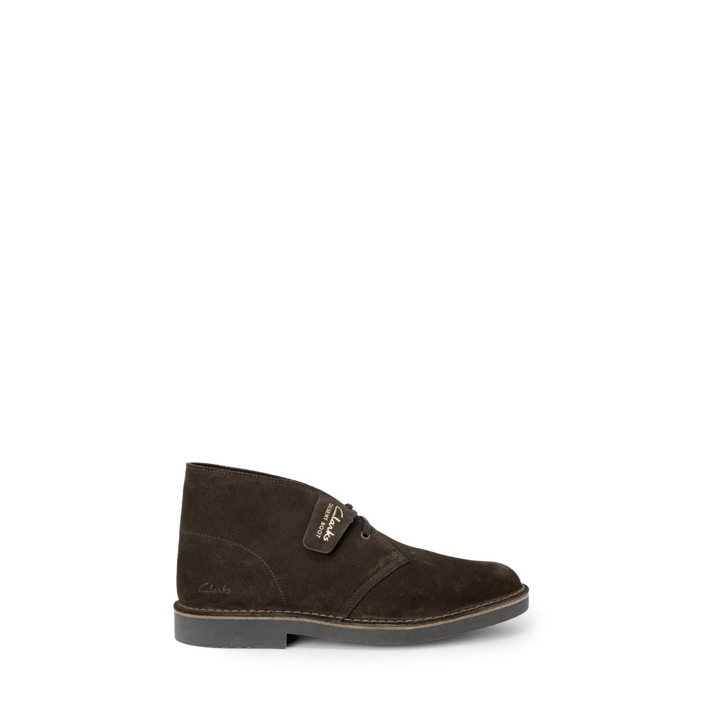 Clarks Brown Leather Boot LUNESCAPE