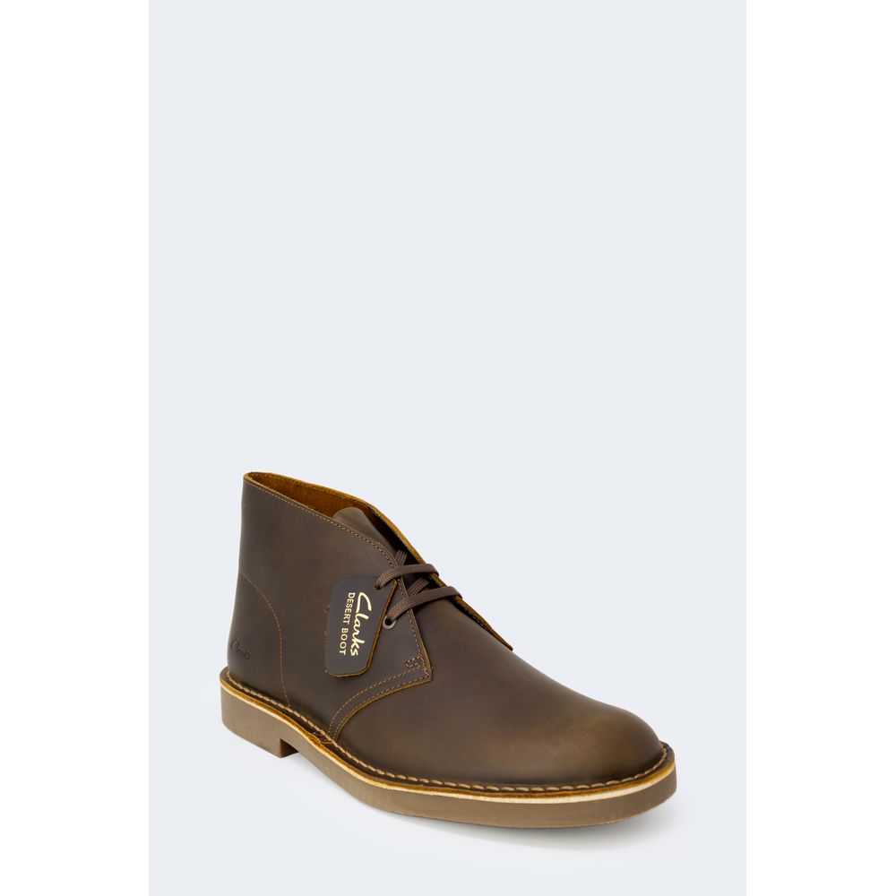 Clarks Brown Leather Boot LUNESCAPE
