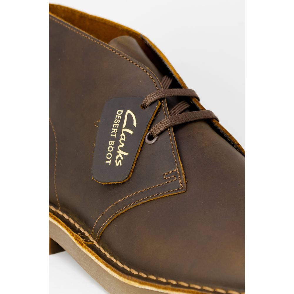 Clarks Brown Leather Boot LUNESCAPE