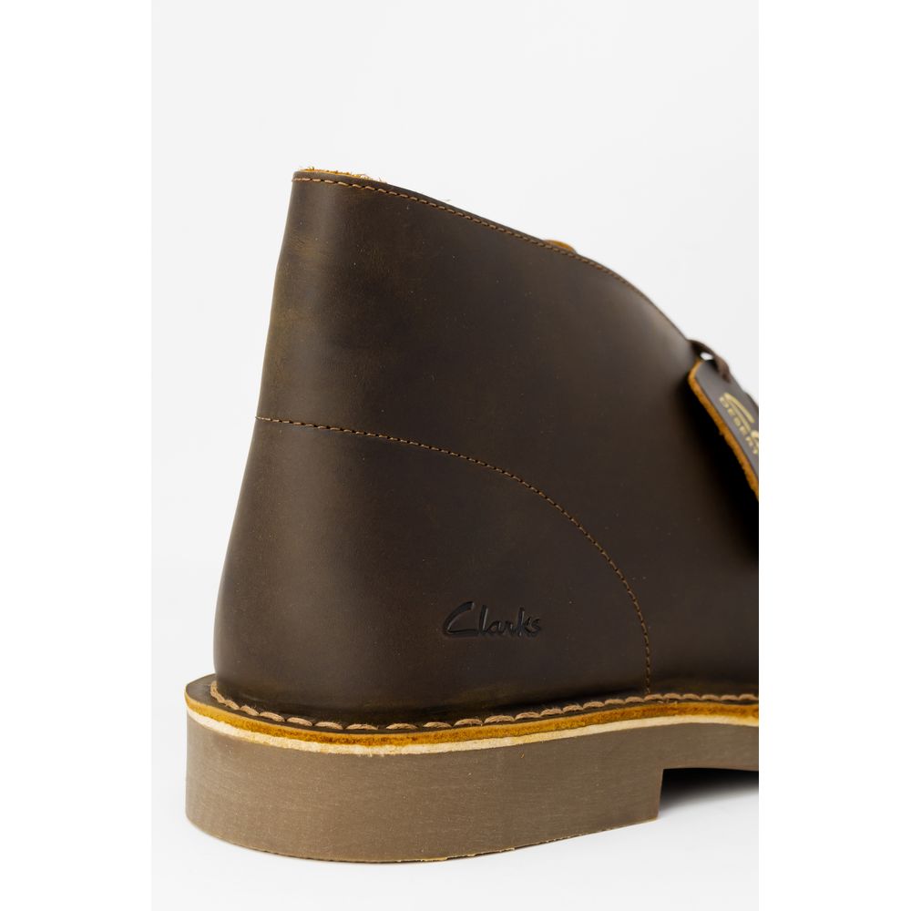 Clarks Brown Leather Boot LUNESCAPE
