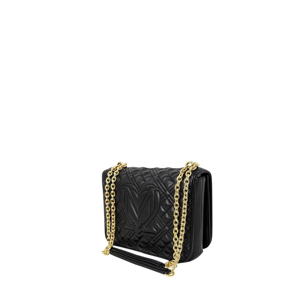 Love Moschino Black Polyethylene Handbag LUNESCAPE
