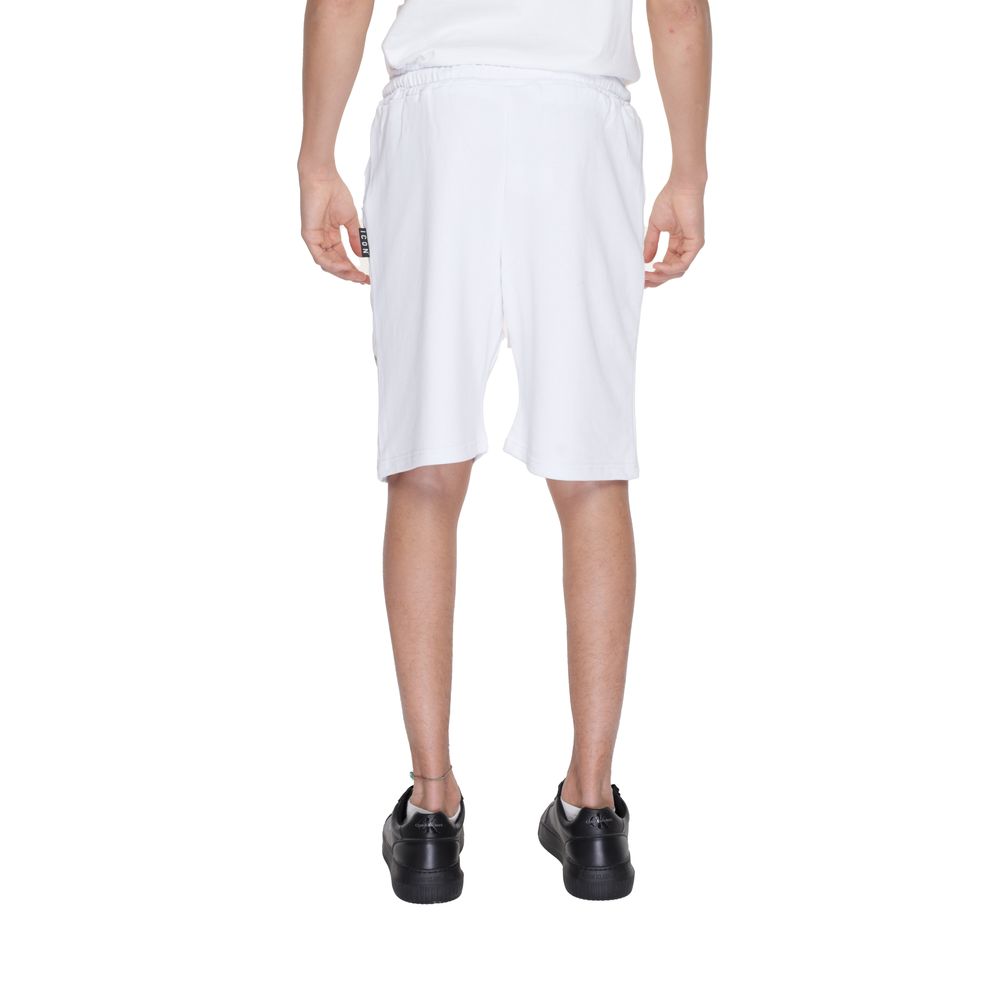 Icon White Cotton Bermuda LUNESCAPE