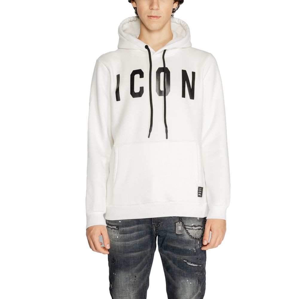 Icon White Cotton Hoody LUNESCAPE