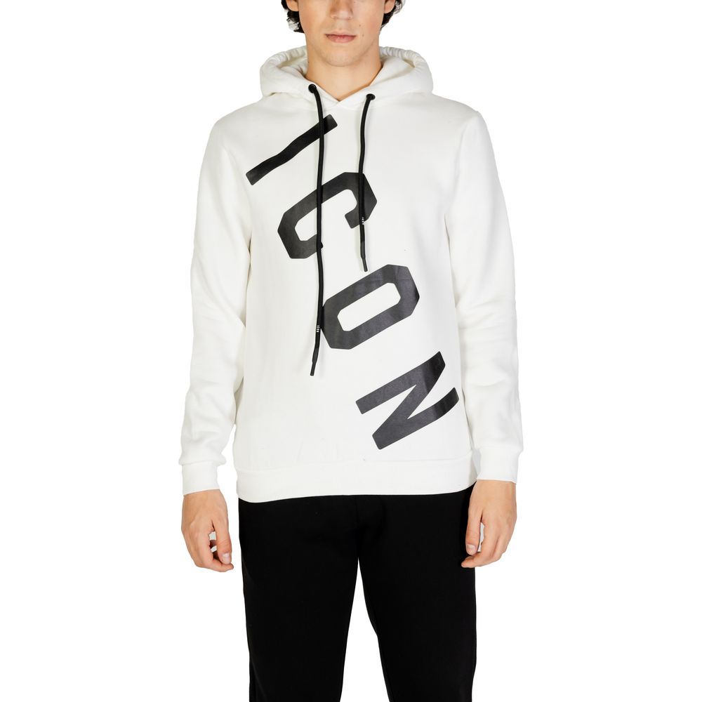 Icon White Cotton Hoody LUNESCAPE