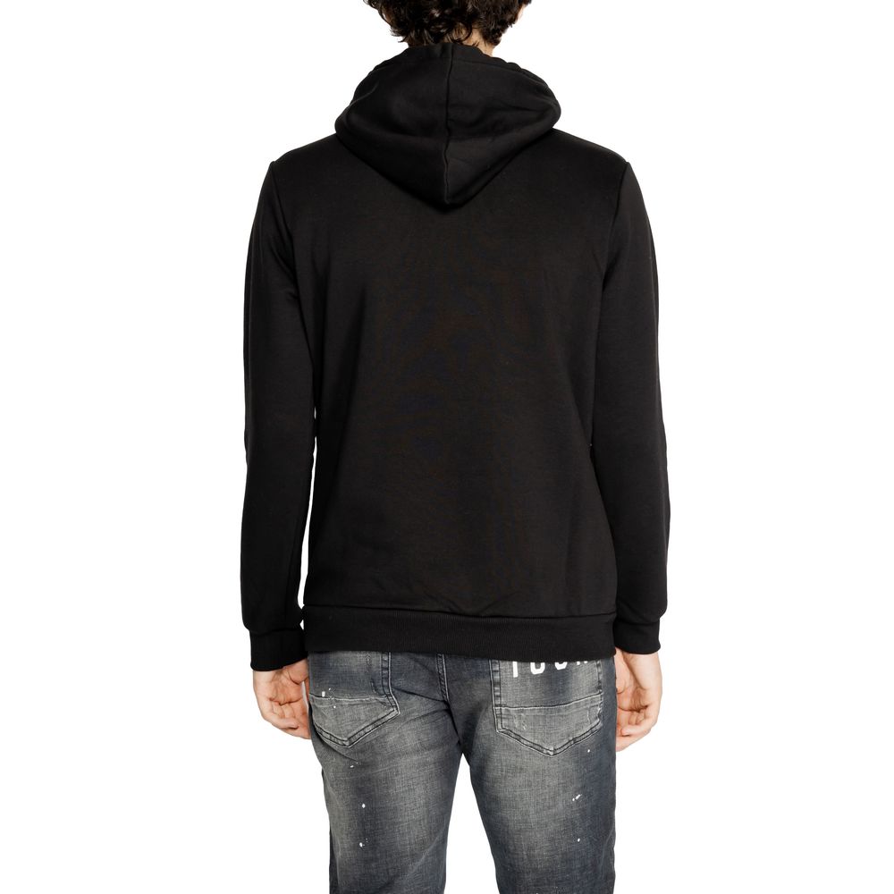Icon Black Cotton Hoody LUNESCAPE