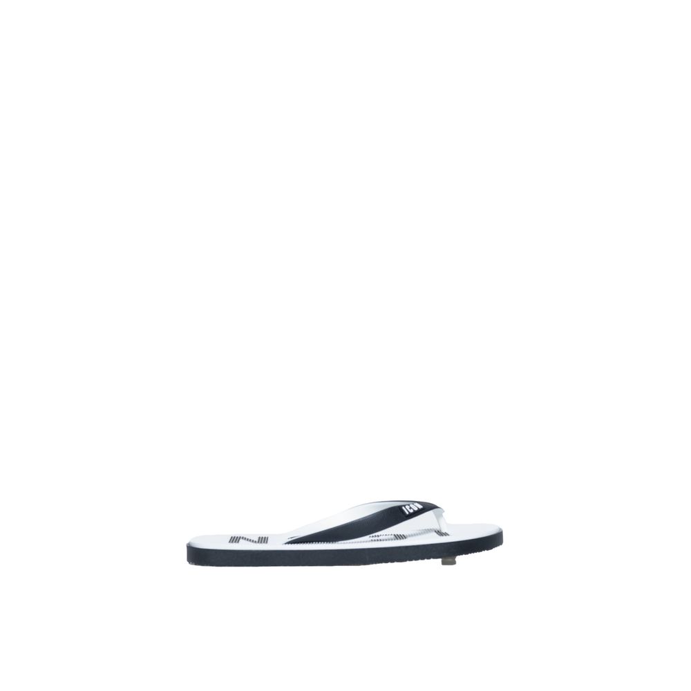 Icon White Rubber Flip-Flop Sandal LUNESCAPE