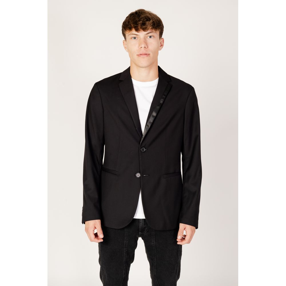 Armani Exchange Black Blazer LUNESCAPE