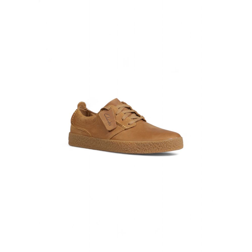 Clarks Beige Suede Leather Oxfords And Derby LUNESCAPE