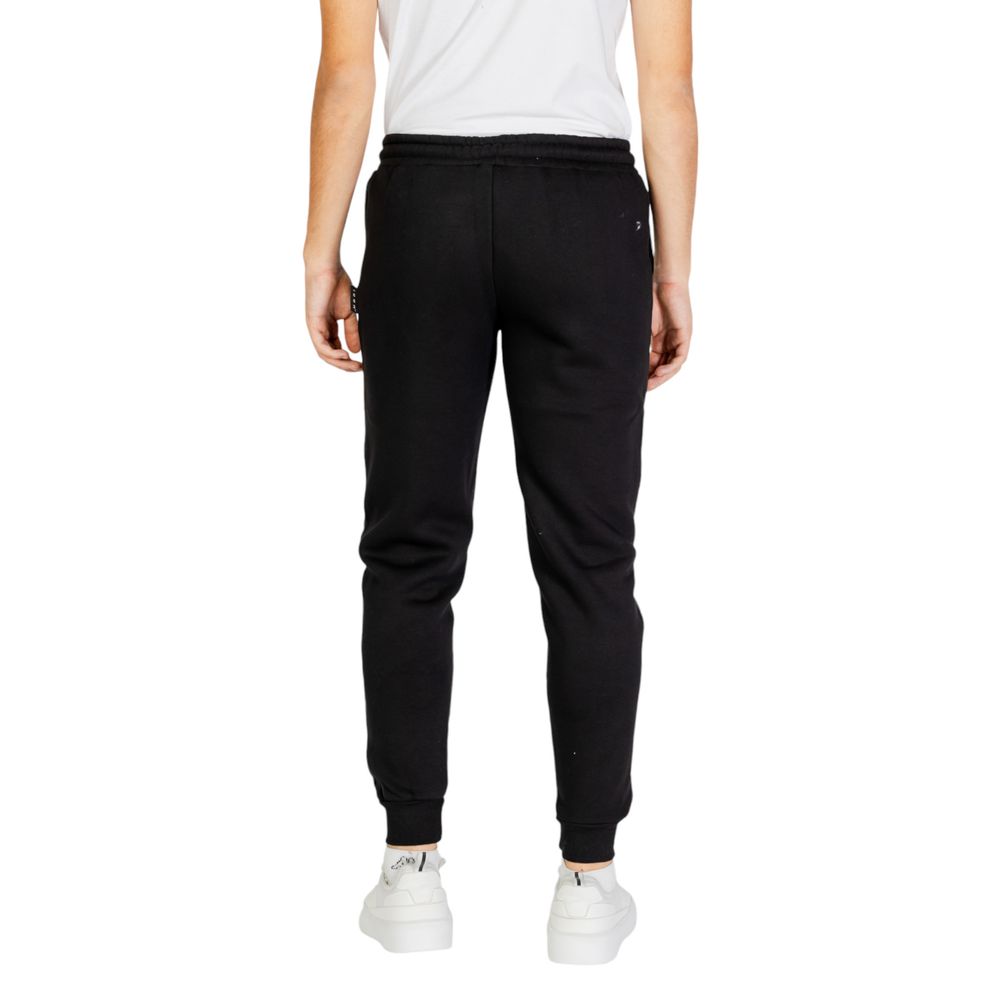 Icon Black Cotton Joggers Workout Pant LUNESCAPE