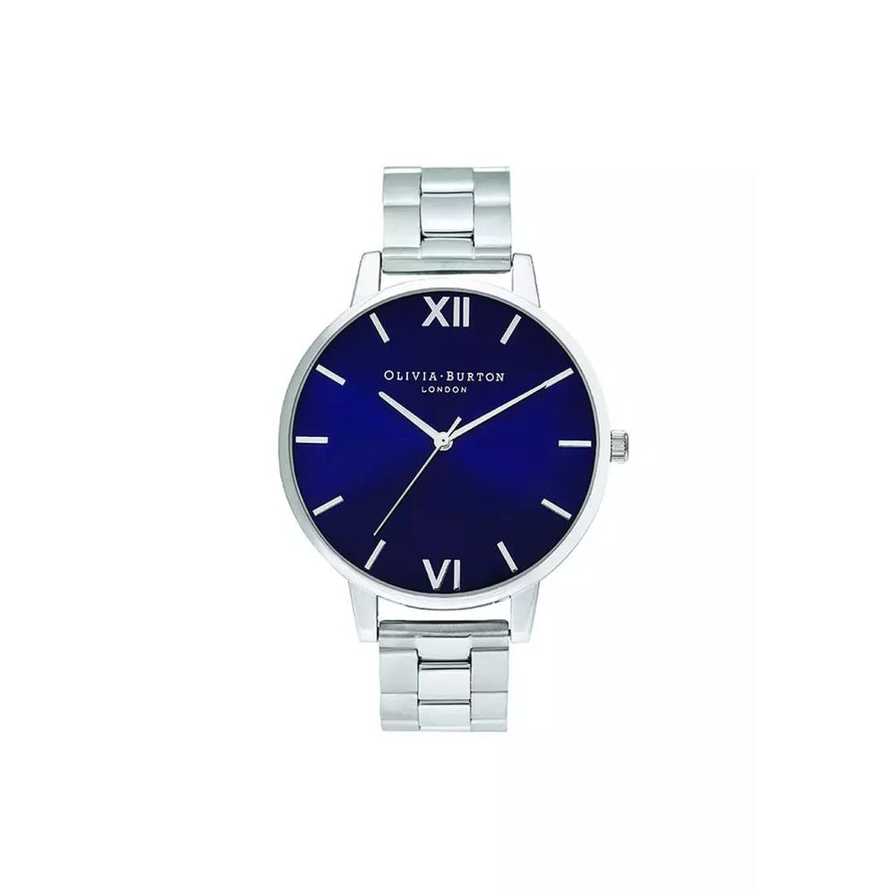 Olivia Burton Silver Stainless Steel Watch LUNESCAPE