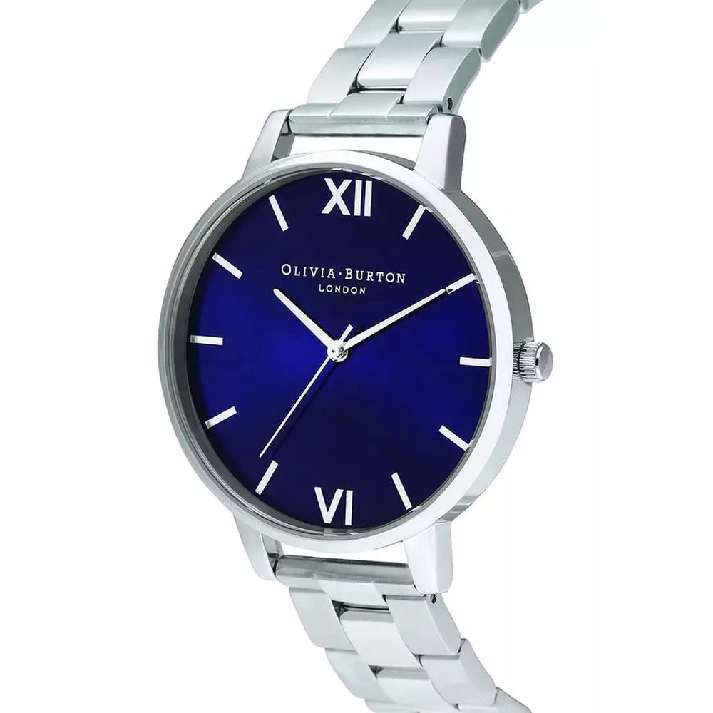 Olivia Burton Silver Stainless Steel Watch LUNESCAPE