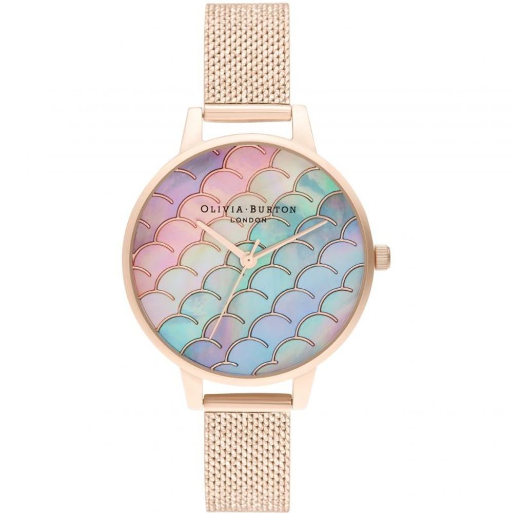 Olivia Burton Multicolor Stainless Steel Watch LUNESCAPE