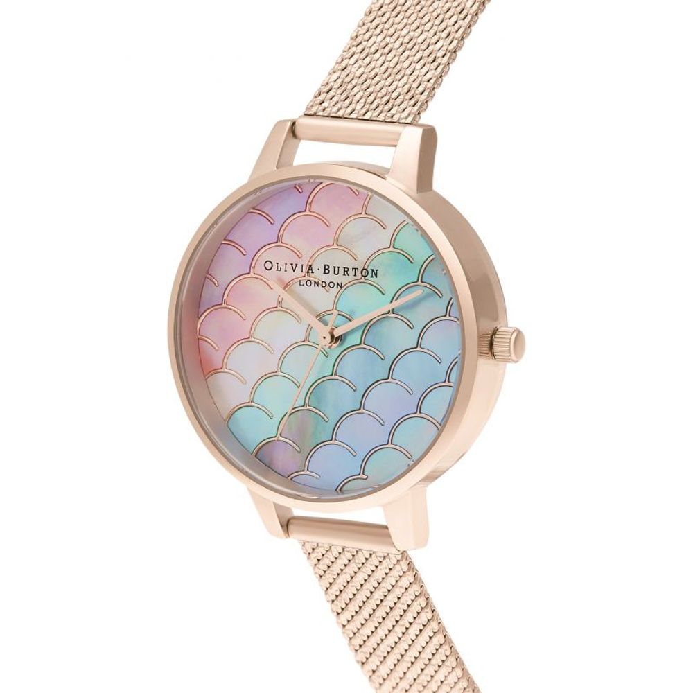 Olivia Burton Multicolor Stainless Steel Watch LUNESCAPE