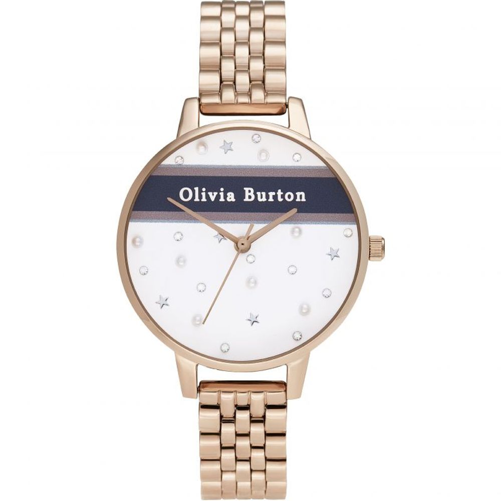 Olivia Burton Multicolor Stainless Steel Watch LUNESCAPE