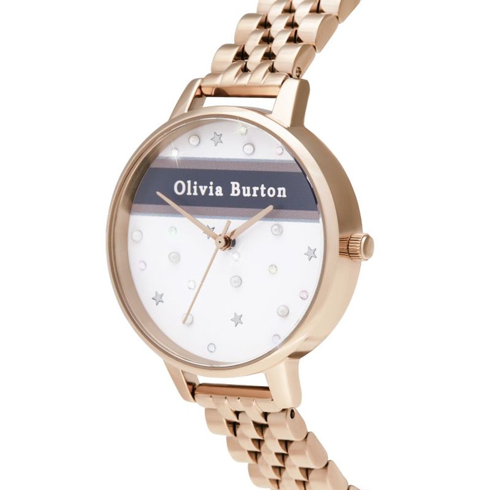 Olivia Burton Multicolor Stainless Steel Watch LUNESCAPE