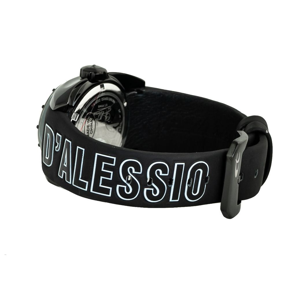 Chronotech Black Rubber Watch LUNESCAPE