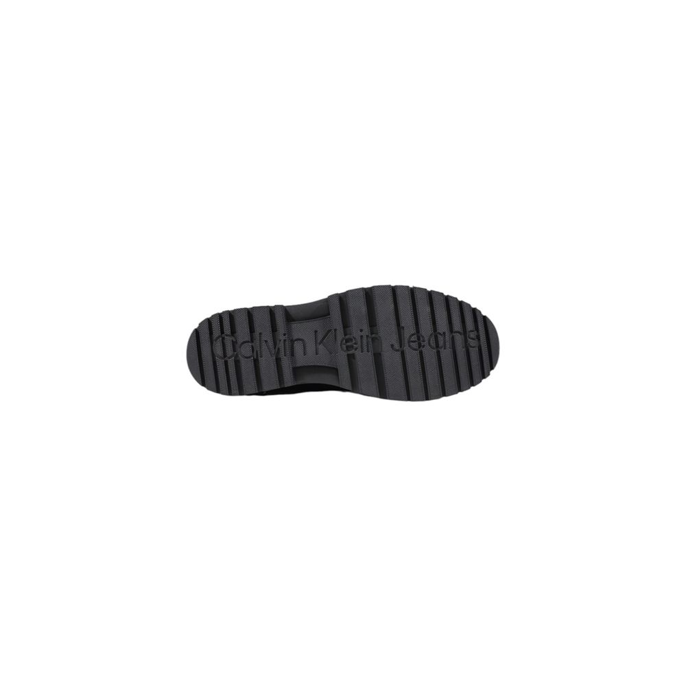 Calvin Klein Jeans Black Suede Leather Boot LUNESCAPE