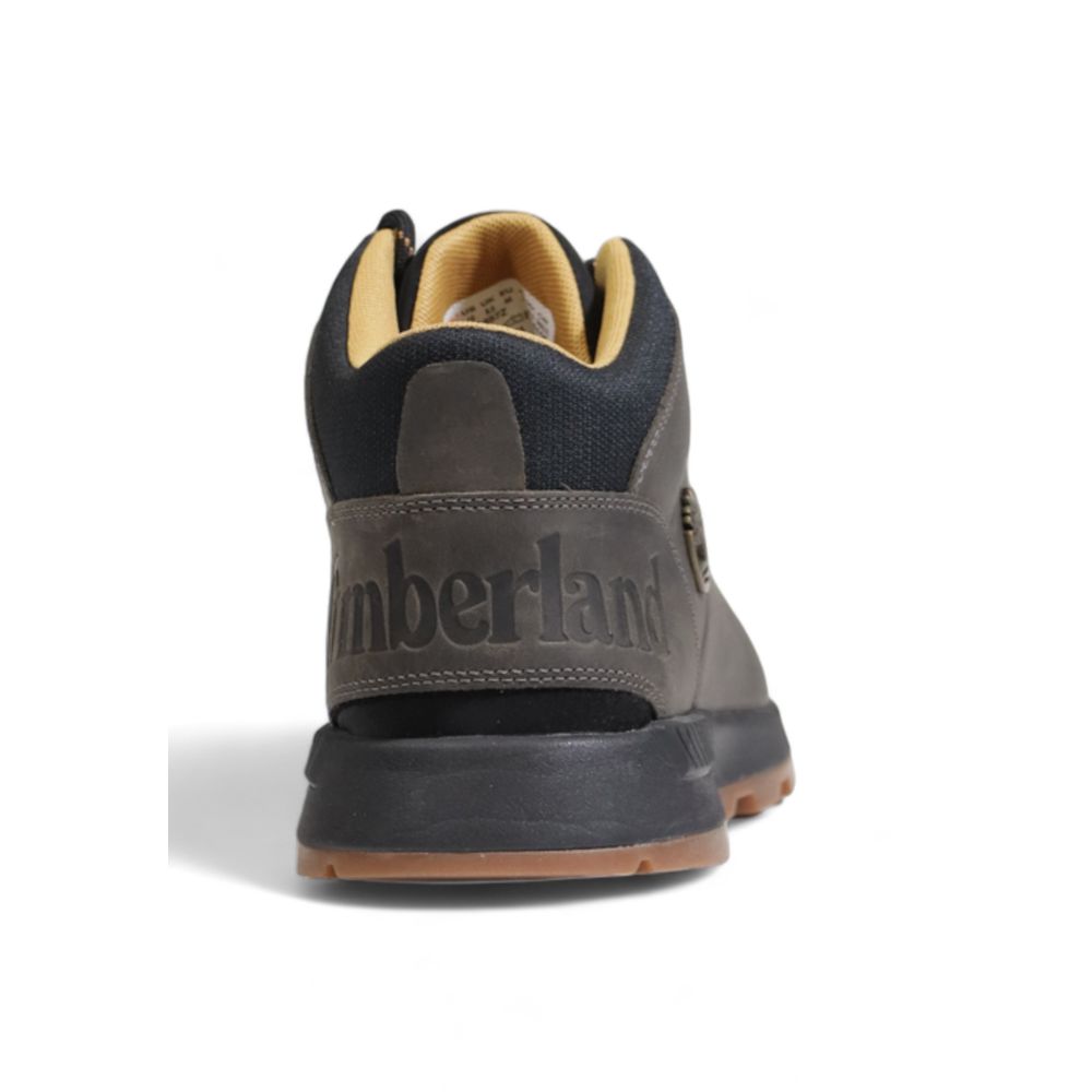 Timberland Gray Recycled Leather Sneaker LUNESCAPE