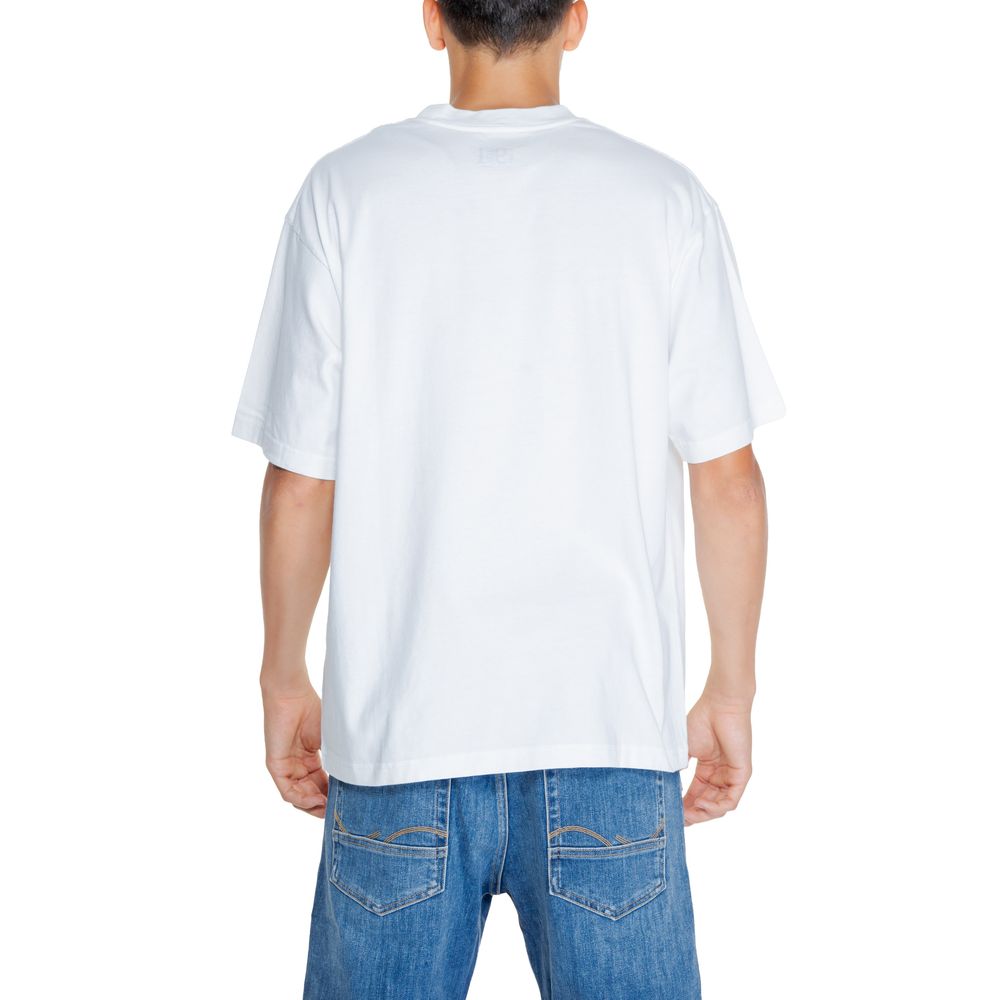 Replay White Cotton T-Shirt LUNESCAPE