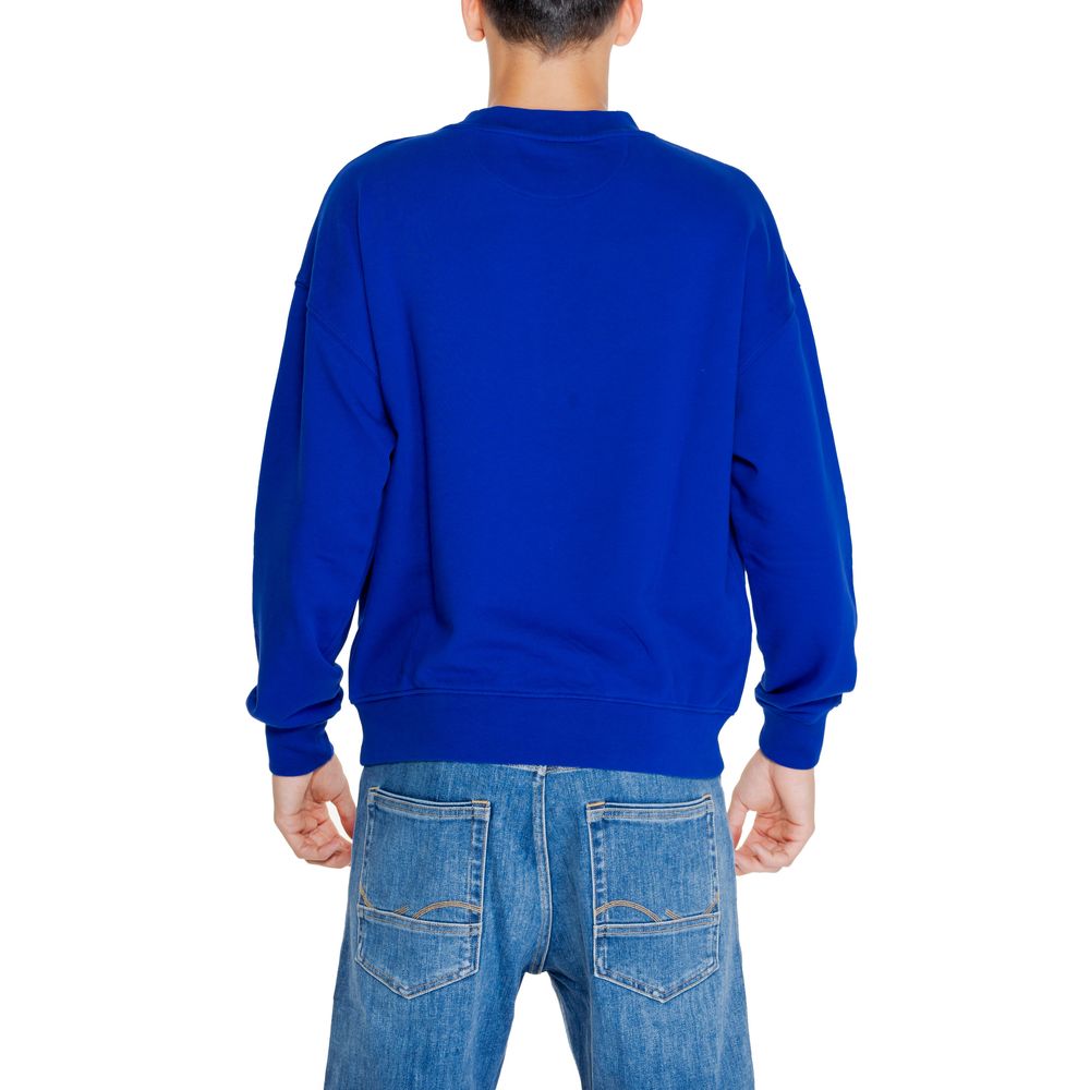 Replay Blue Cotton Sweatshirt LUNESCAPE