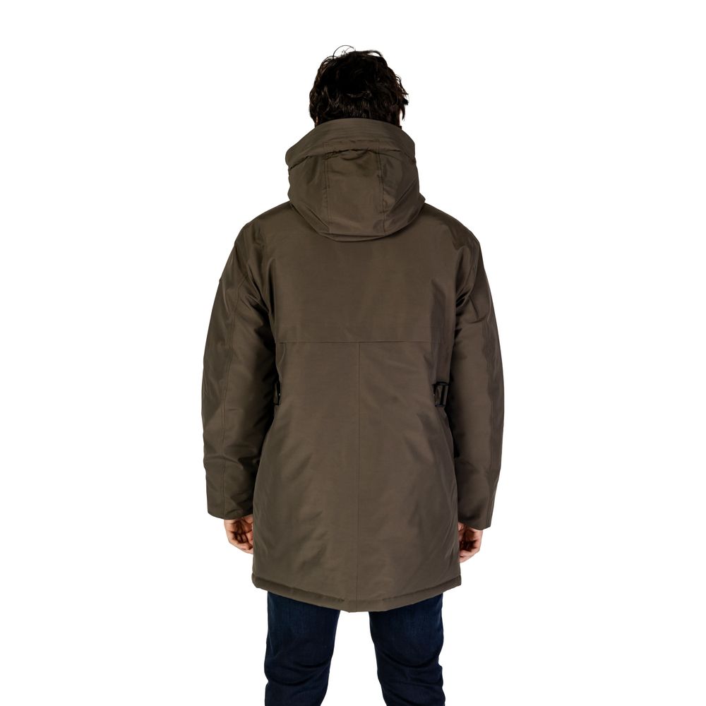 Replay Green Polyamide Parka LUNESCAPE