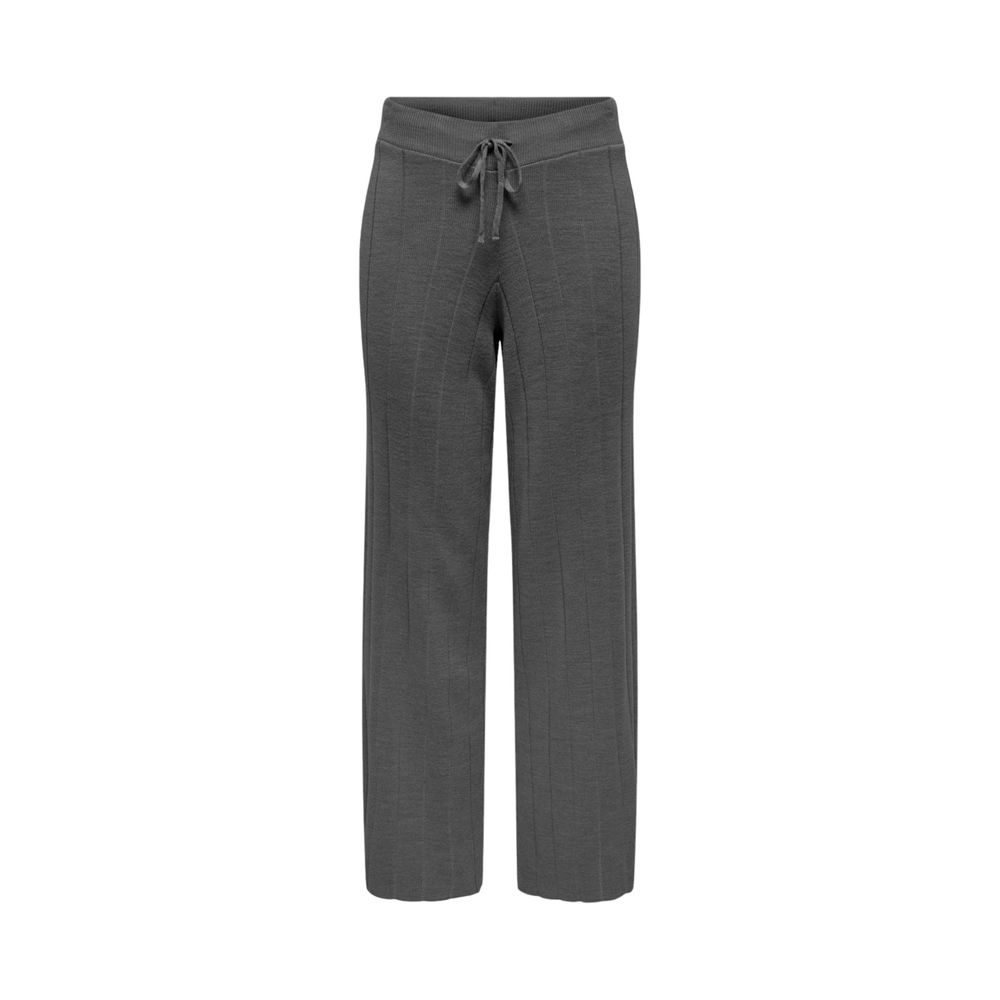 Only Gray Marabou Pant LUNESCAPE