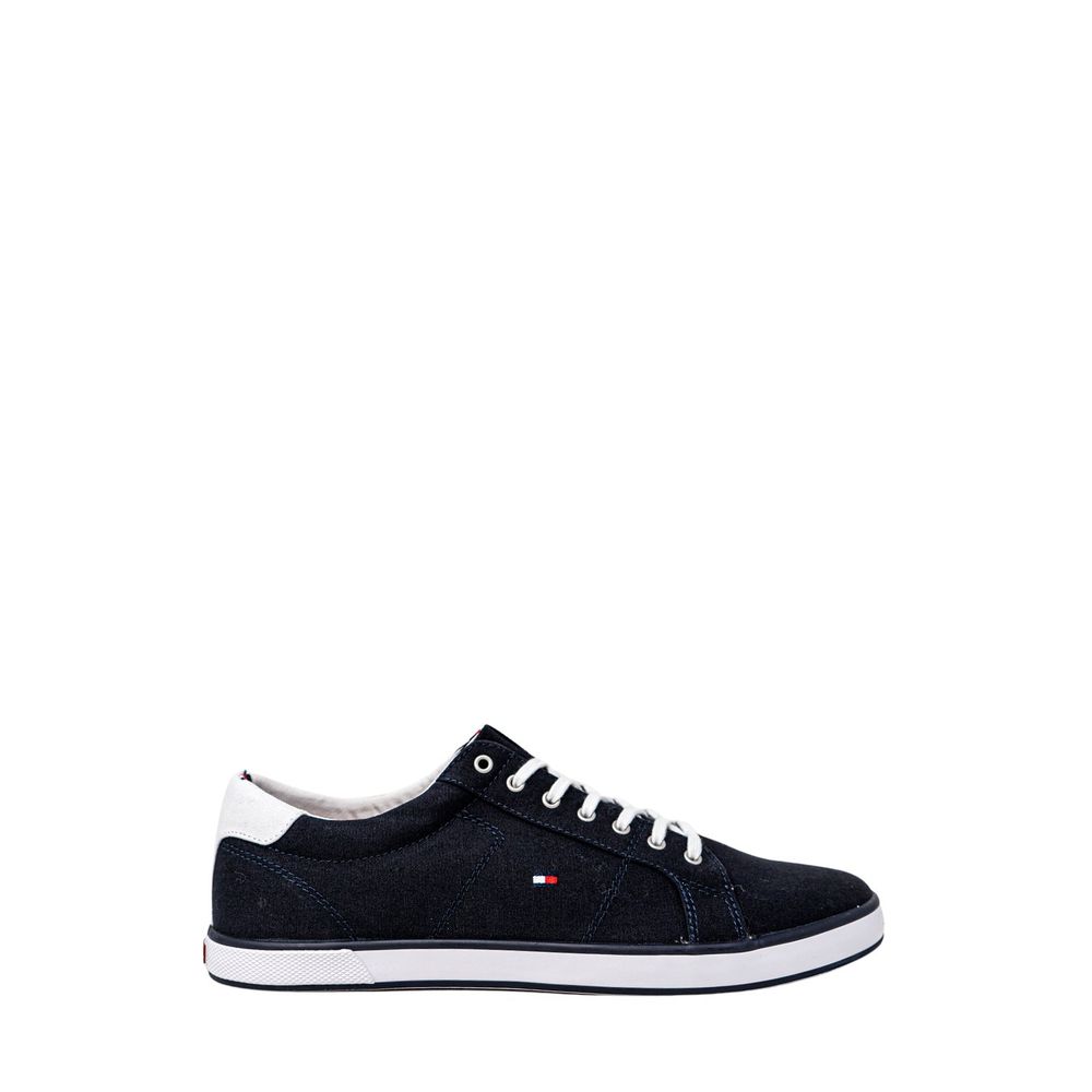 Tommy Hilfiger Blue Cotton Sneaker LUNESCAPE