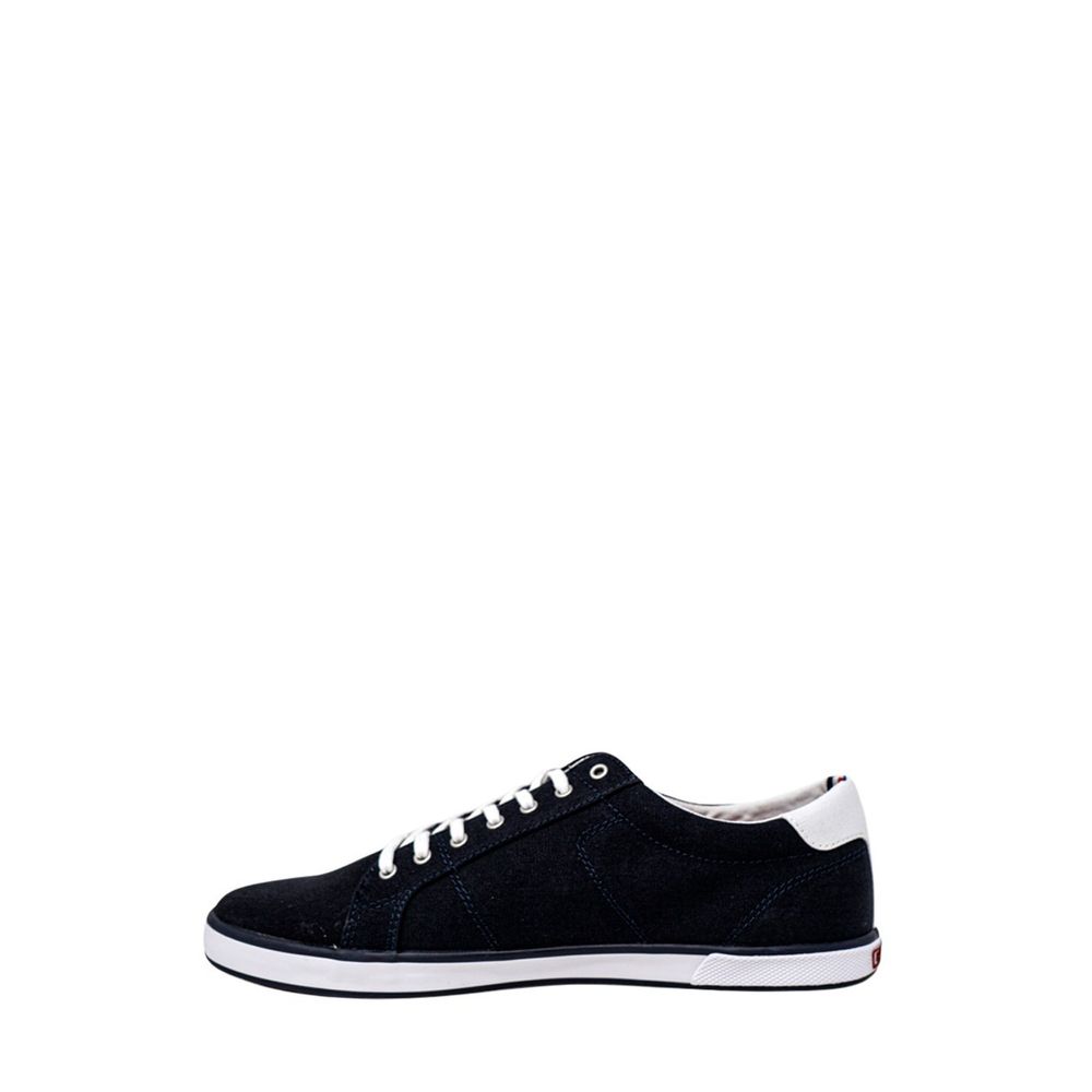 Tommy Hilfiger Blue Cotton Sneaker LUNESCAPE