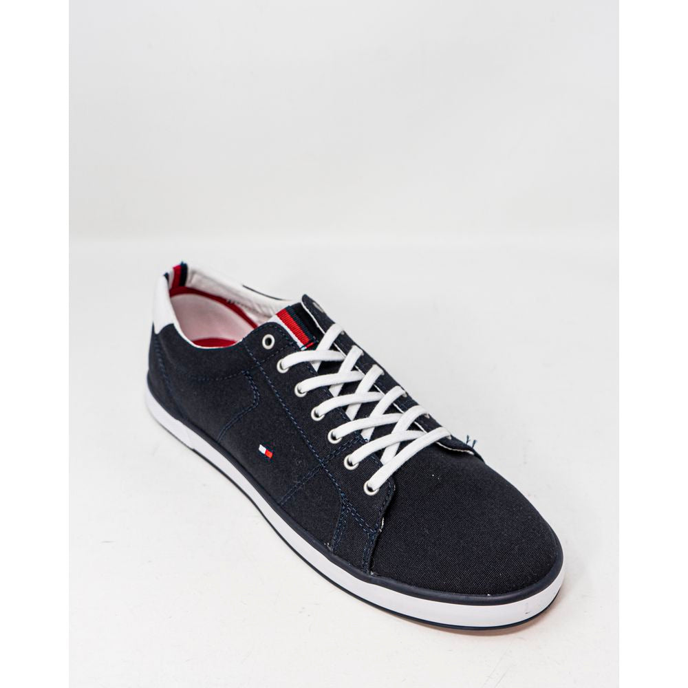 Tommy Hilfiger Blue Cotton Sneaker LUNESCAPE