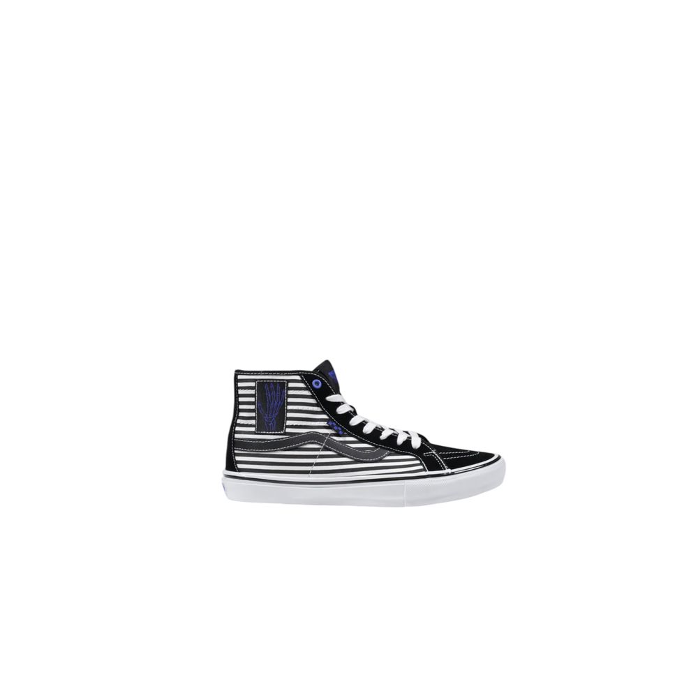 Vans Black And White Leather Sneaker LUNESCAPE