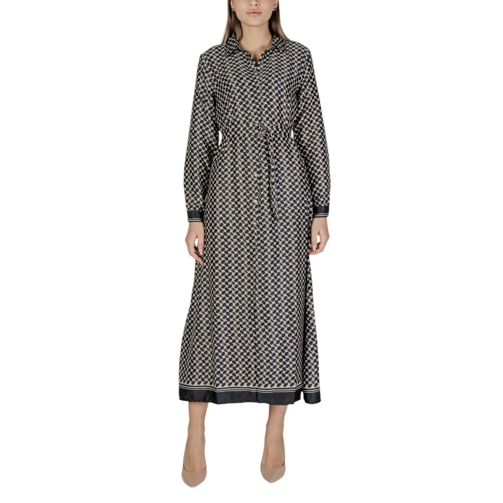 Only Black Recycled Polyester Long LUNESCAPE