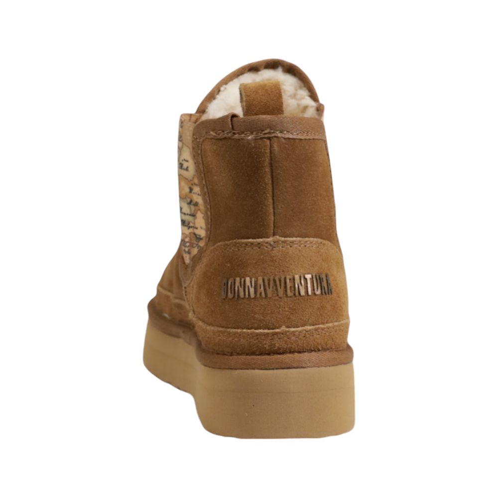 Alviero Martini Prima Classe Beige Leather Ankle LUNESCAPE