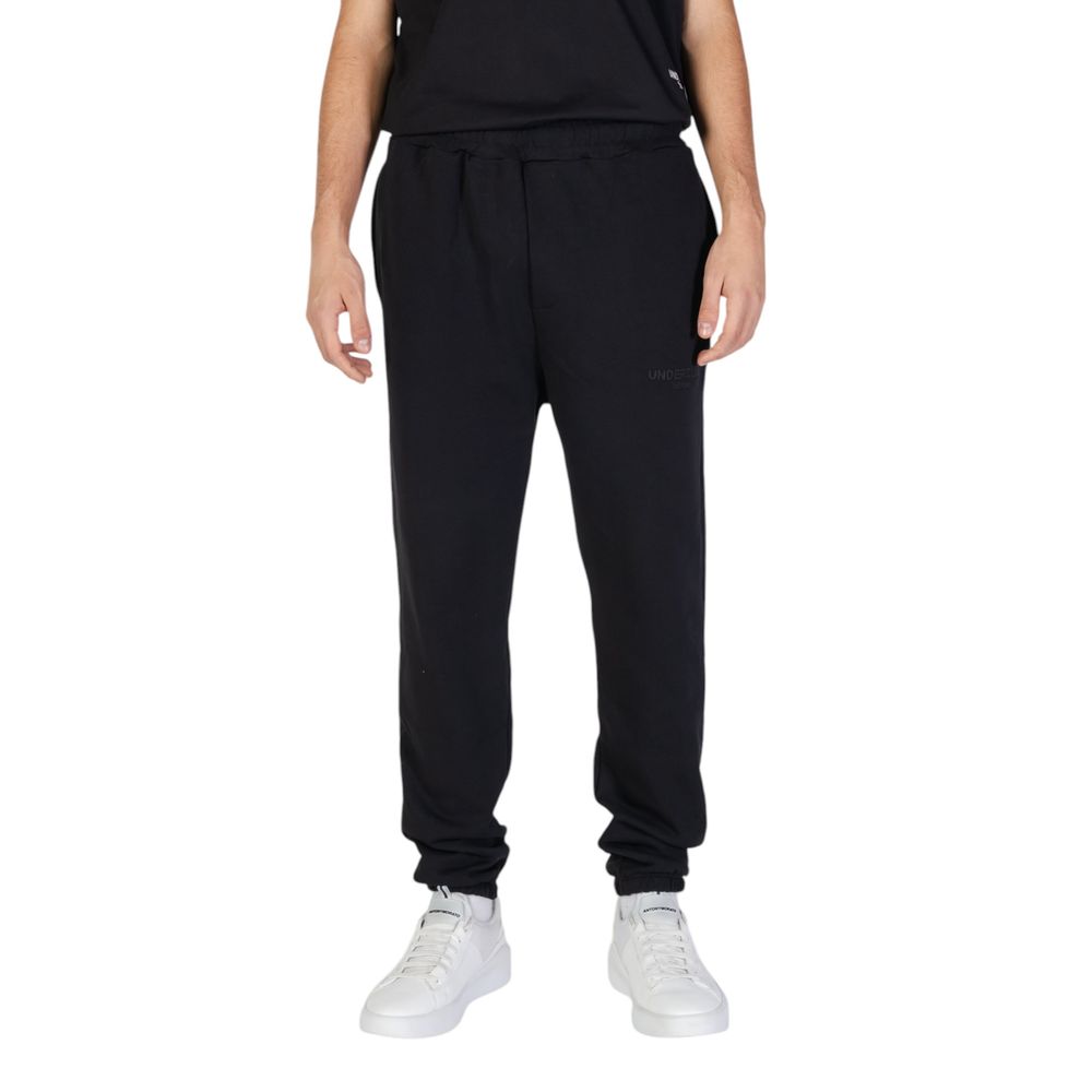 Underclub Black Cotton Joggers Workout Pant LUNESCAPE