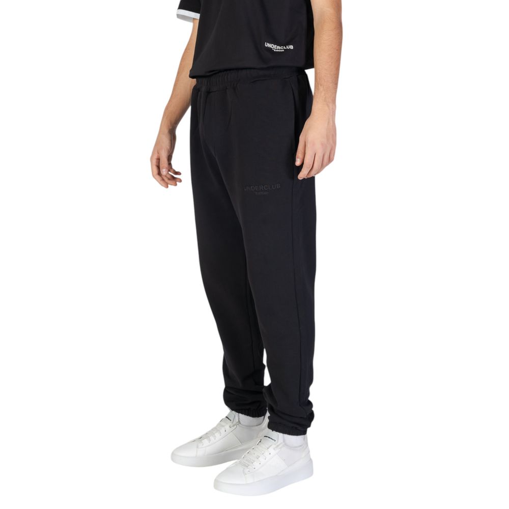 Underclub Black Cotton Joggers Workout Pant LUNESCAPE