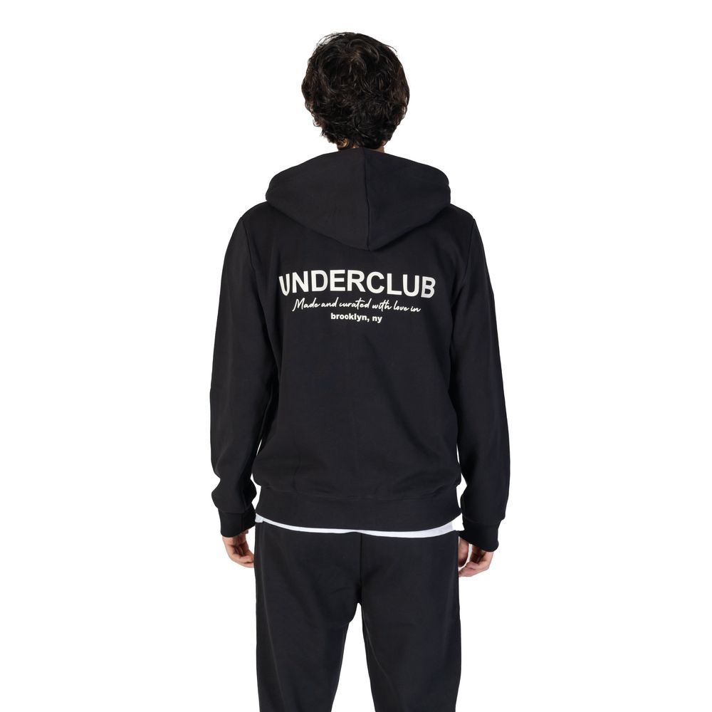 Underclub Black Cotton Hoody LUNESCAPE