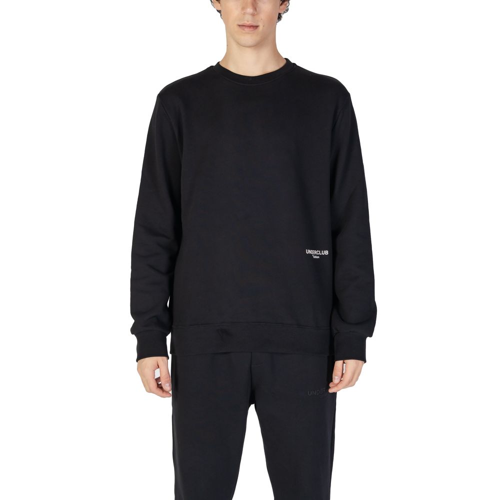Underclub Black Cotton Sweatshirt LUNESCAPE