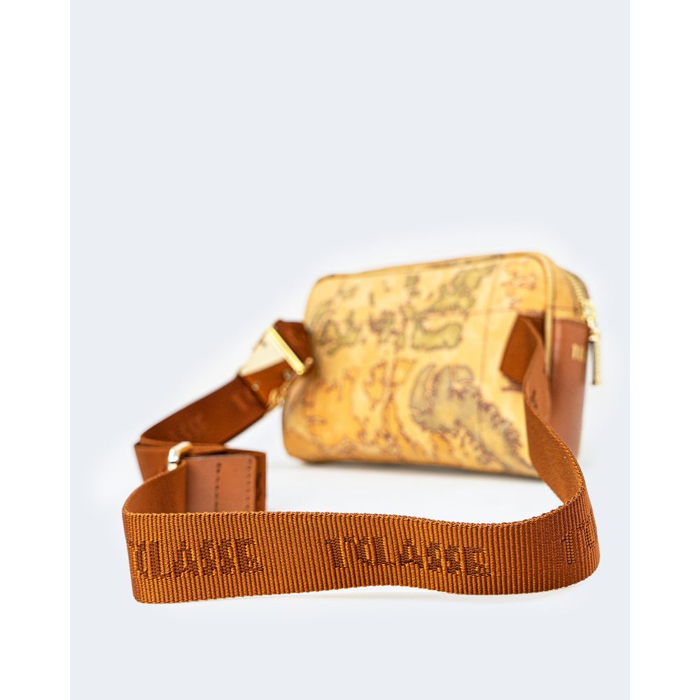 Alviero Martini Prima Classe Beige Leather Belt Bag LUNESCAPE