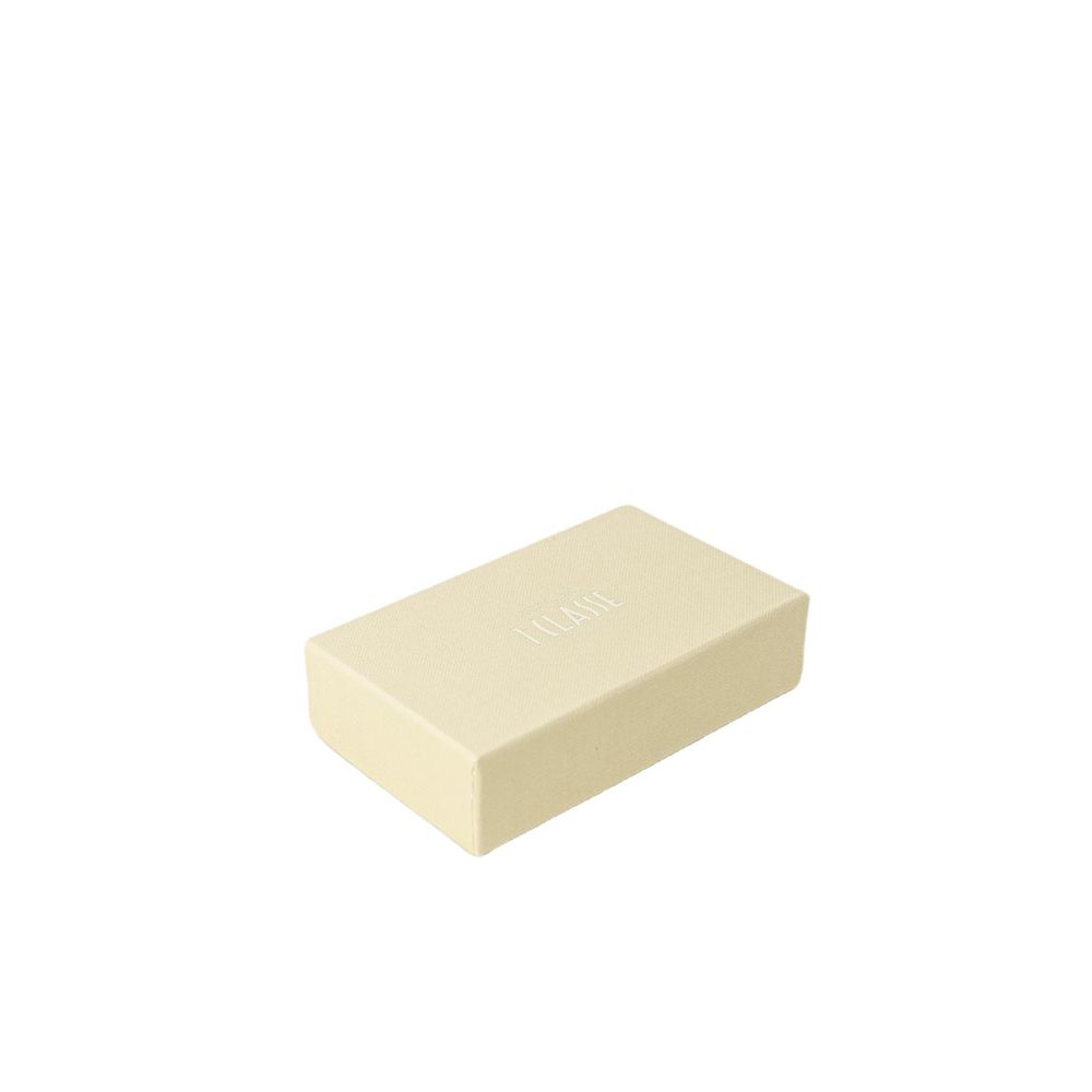 Alviero Martini Prima Classe Beige Leather Keychain LUNESCAPE