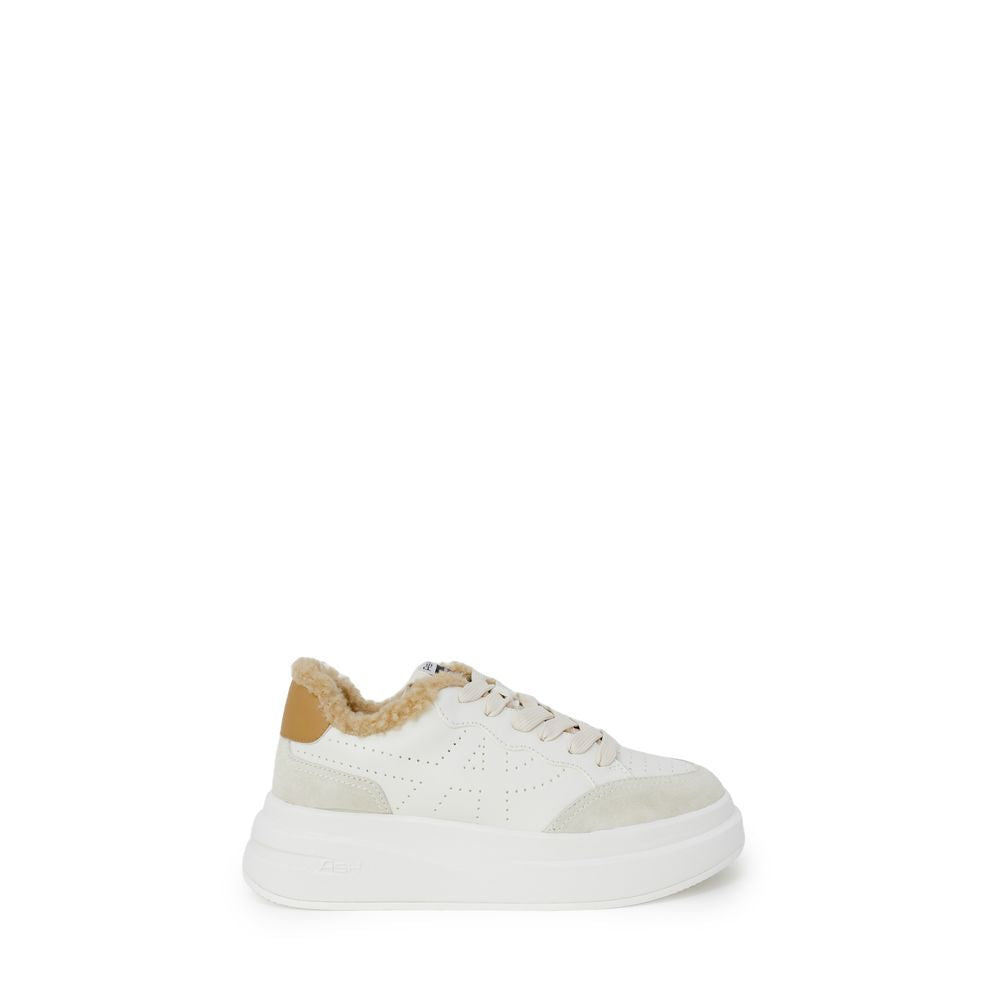 ASH Beige Leather Sneaker LUNESCAPE