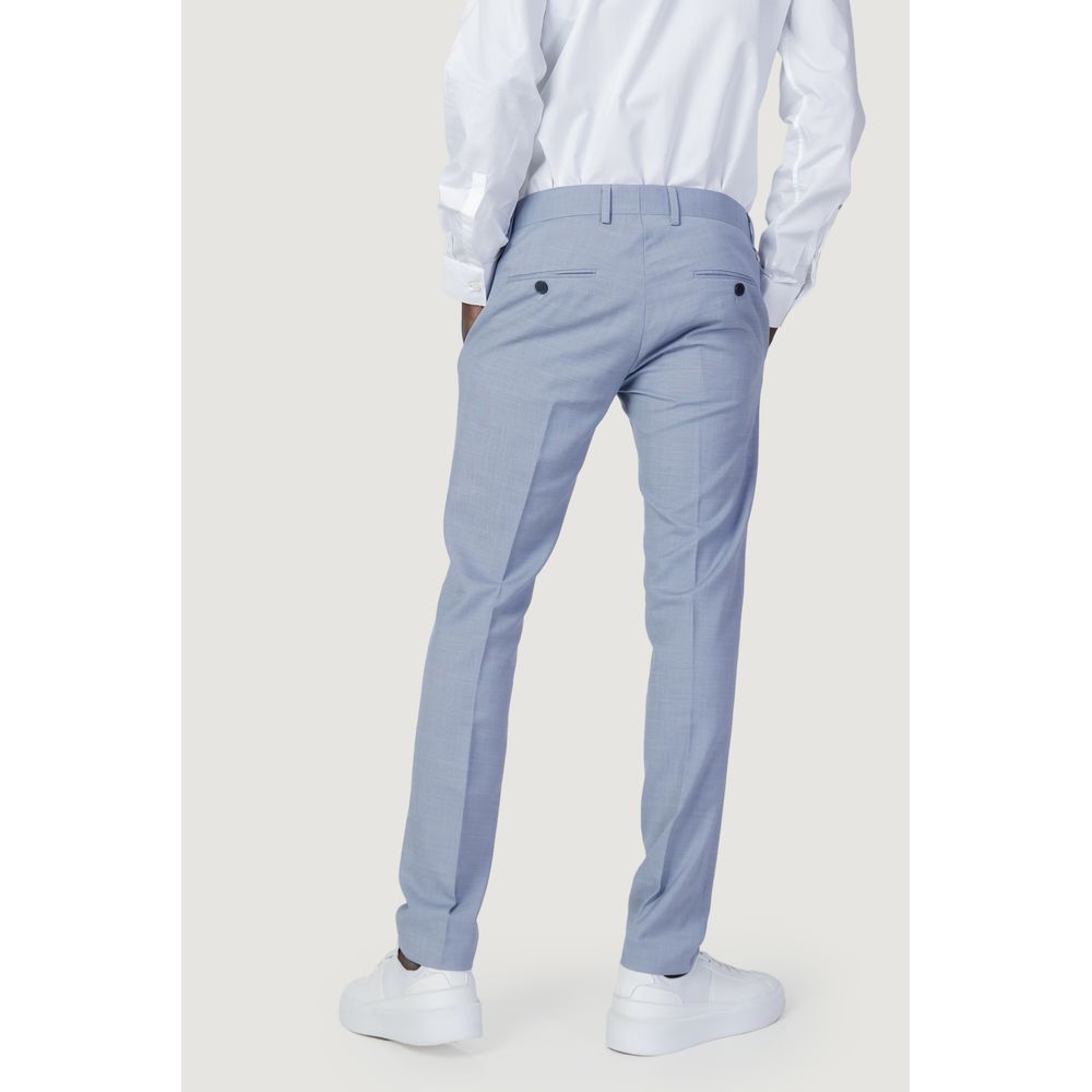 Antony Morato Blue Polyester Pant LUNESCAPE