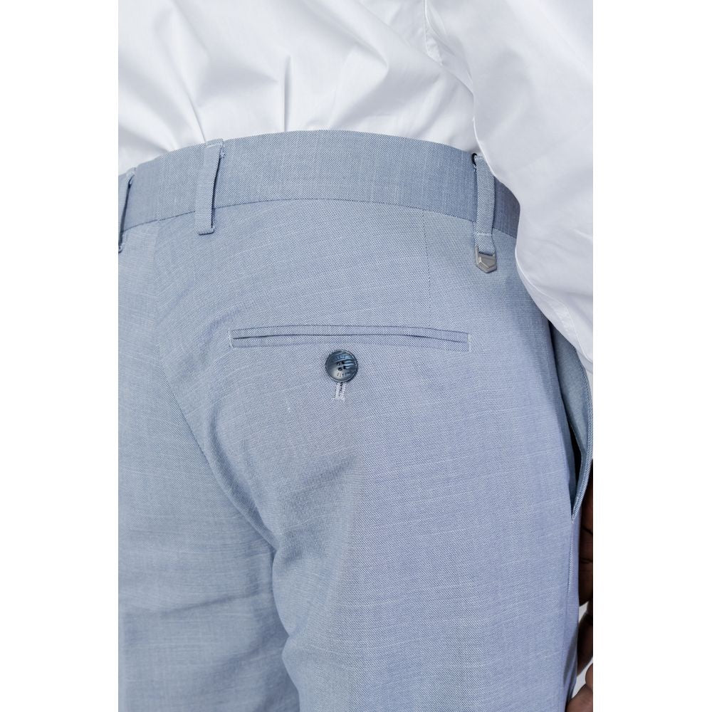Antony Morato Blue Polyester Pant LUNESCAPE