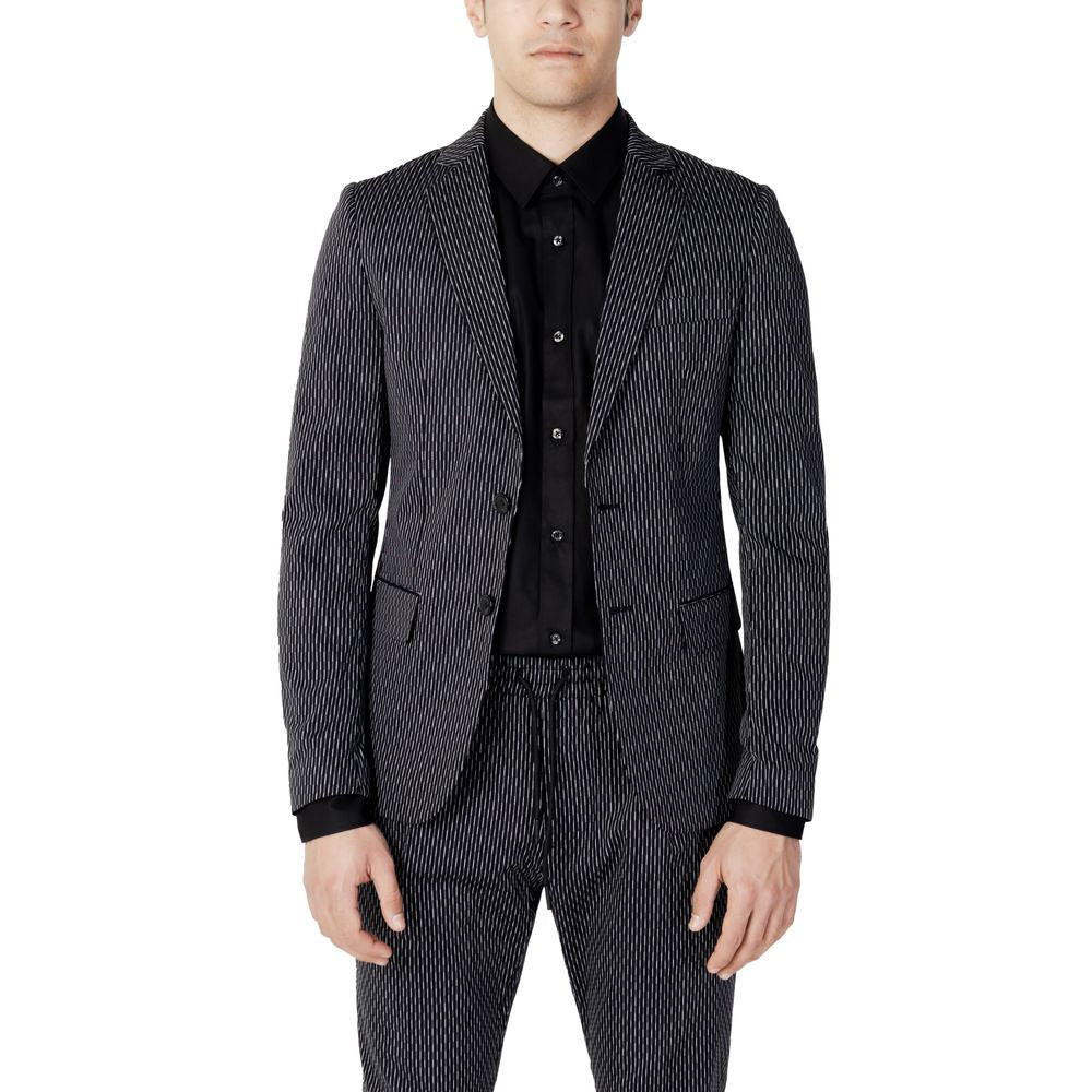 Antony Morato Black Cotton Blazer LUNESCAPE