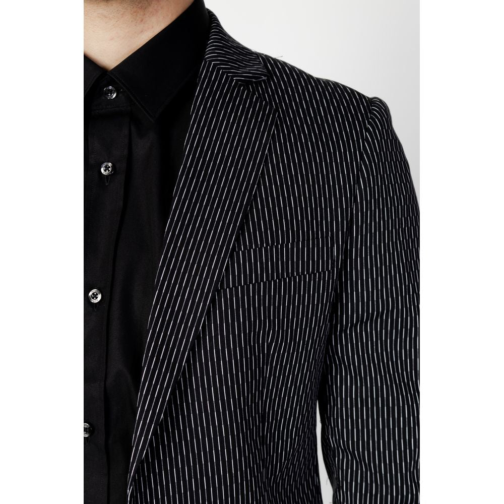 Antony Morato Black Cotton Blazer LUNESCAPE