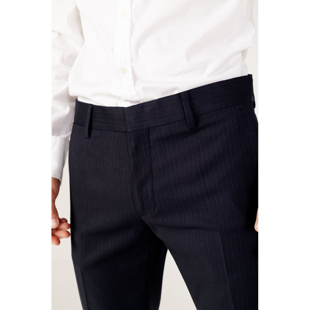 Antony Morato Blue Polyester Pant LUNESCAPE