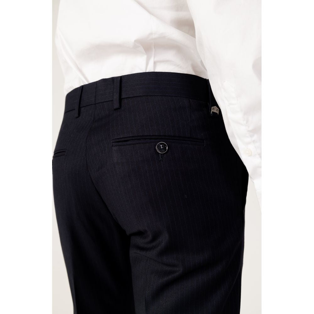 Antony Morato Blue Polyester Pant LUNESCAPE