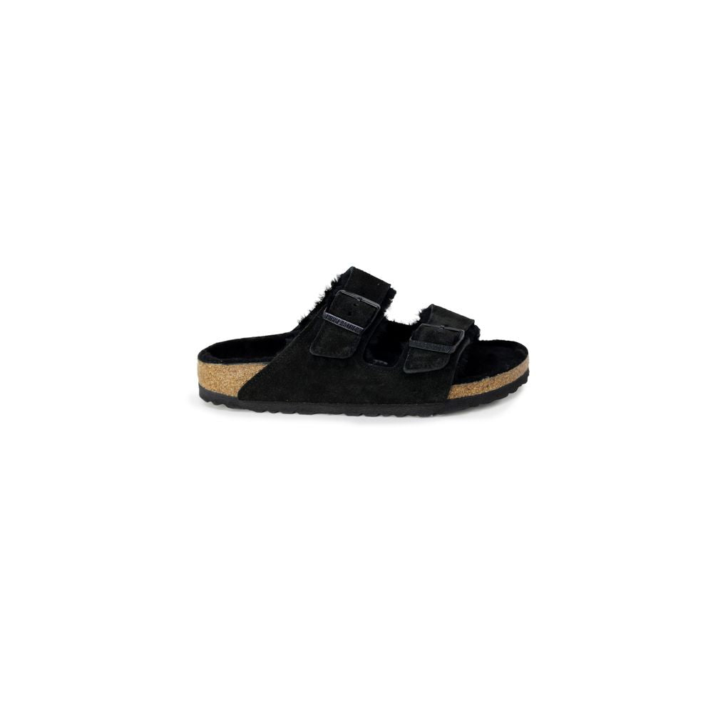 Birkenstock Black Suede Leather Sandal LUNESCAPE